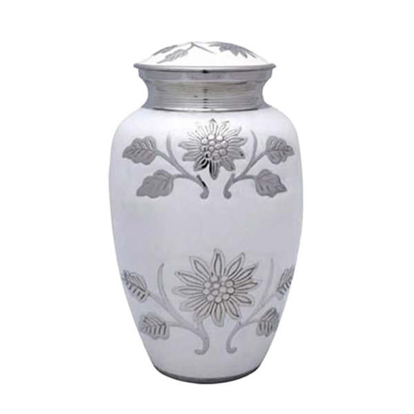 Lovely Sun Flower Engraved Cremation Urn for Male and Female Human Ashes - Image 2