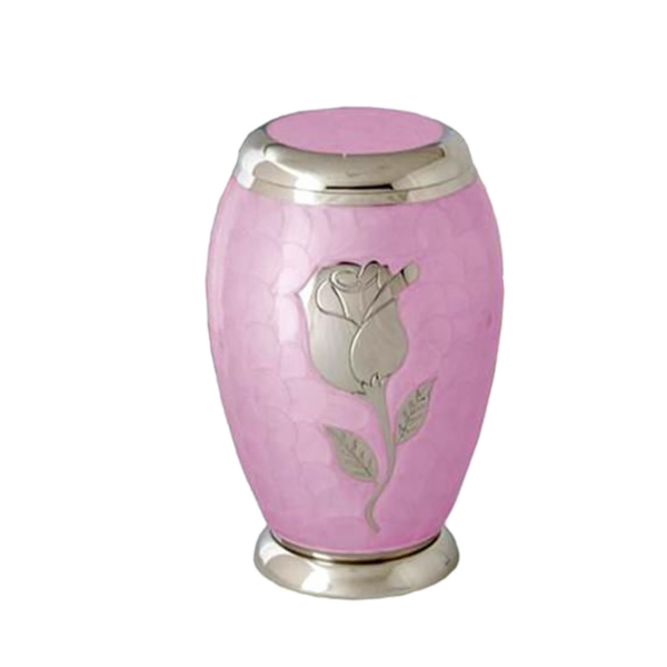 Beautiful Gold Rose Cremation Urn for Male and Female Human Ashes Funeral Urn - Image 2