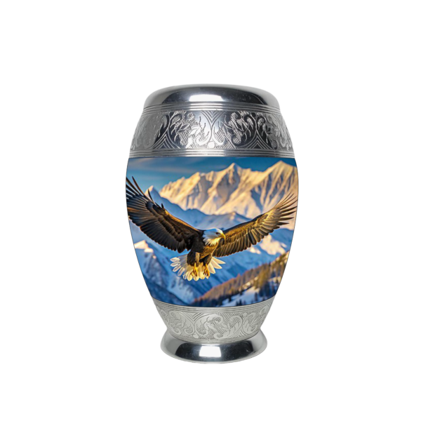 Beautiful American Eagle Cremation Urn for Adult Male and Female Human Ashes Funeral Urn - Image 2